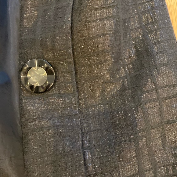 Vertigo Paris Womens Black Long Blazer or. Coat w Belt / Size Small - Picture 14 of 16